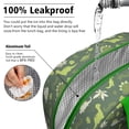 thumbnail image 5 of Womens DarkGreen Cartoon Dinosaurs Plants Pattern Lunch Box for Work,Insulated Lunch Bag for Women,Loncheras Para Mujer,Leakproof Adult Lunch Bag for Work,Beach,Travel,Picnic,Camping, 5 of 7
