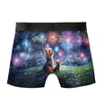 thumbnail image 2 of Happy New Year Yorkshire Terrier Family Cheer Winter Midnight Firework All Over Print Boxer Briefs Underwear for Men Dad Yorkie Dog Lover Gifts - 02025, 2 of 6