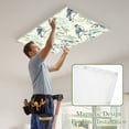 thumbnail image 4 of Vintage Floral Bird Magnetic Fluorescent Light Covers for Ceiling Lights 2 x 4 Feet, Retro Summer Botanical Office Classroom Kitchen Drop Ceiling Light Covers Lighting Filters Shade Panel 1 Pack, 4 of 9