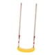 thumbnail image 4 of Asiento columpio colgante,Asiento oscilante para árbol Correas para árbol Patio de juegos al aire libre,Juego de columpios con ganchos para colgar y cuerda ajustable para Amarillo, 4 of 9