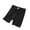 Black, variant on LYMAYTER Girls Cartwheel Shorts Toddler Bike Shorts Summer Breathable Comfy Under Dress Activewear 1-10Y