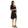 thumbnail image 3 of Women's 3/4-sleeve Maternity Dress, 3 of 12