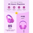 thumbnail image 4 of Auriculares Bluetooth iClever BTH12 Kids LED 85H Playtime, 4 of 7