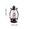 thumbnail image 6 of Halloween Snow Globe Lantern Battery Operated Water Swirling Glitter Crystal Balls , LED Lighted Scene for Halloween Home Decoration Gift(Christmas tree ), 6 of 9