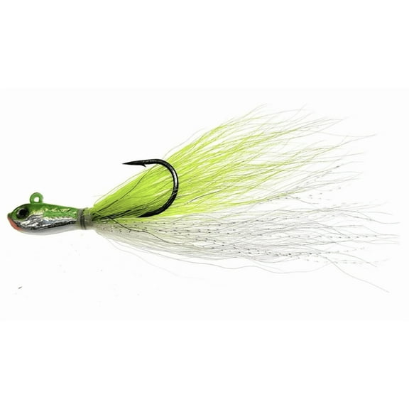 Danielson Bucktail Jig 1/4oz Chartreuse