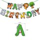 thumbnail image 3 of Kit de globos para fiesta de cumpleaños de animales de la jungla, 43 unidades, látex y papel de alum, 3 of 3