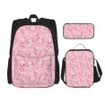 thumbnail image 1 of Easygdp happy baby axolotls Mochila para Niños y Niñas con Set de Caja de Almuerzo y Estuche para Lápices 3 en 1, Mochila Escolar Estampada para Adolescentes, 1 of 7