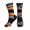 3 Black, variant on Athletic Socks Firefighter Red Thin Flag Sport Running Calf Socks Crew Socks for Men Women