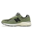 thumbnail image 2 of New Balance Men's 990v3 MiUSA JJJJound Olive Running Shoes, from StockX, 2 of 5