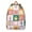 Citrus, variant on Large Sunflower Floral Print Backpack Gift Idea, Durable School College Bookbag with Laptop Sleeve, Practical Unisex Backpack for Daily Use and Commuting