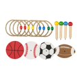 thumbnail image 4 of Juego de Lanzamiento de Anillos, Juego de Lanzamiento de Anillos de Madera, Juego de Lanzamiento de Anillos de Madera, para Playa, Jardín, Familia, 4 of 9