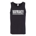 thumbnail image 2 of Wild Bobby Waymaker Inspirational/Christian Men Graphic Tank Top, Black, Small, 2 of 5