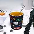 thumbnail image 5 of Disketp Basketball Large Coffee Mug with Handle Tea Cup Novelty Coffee Cup for Men Women Office Work, 5 of 6