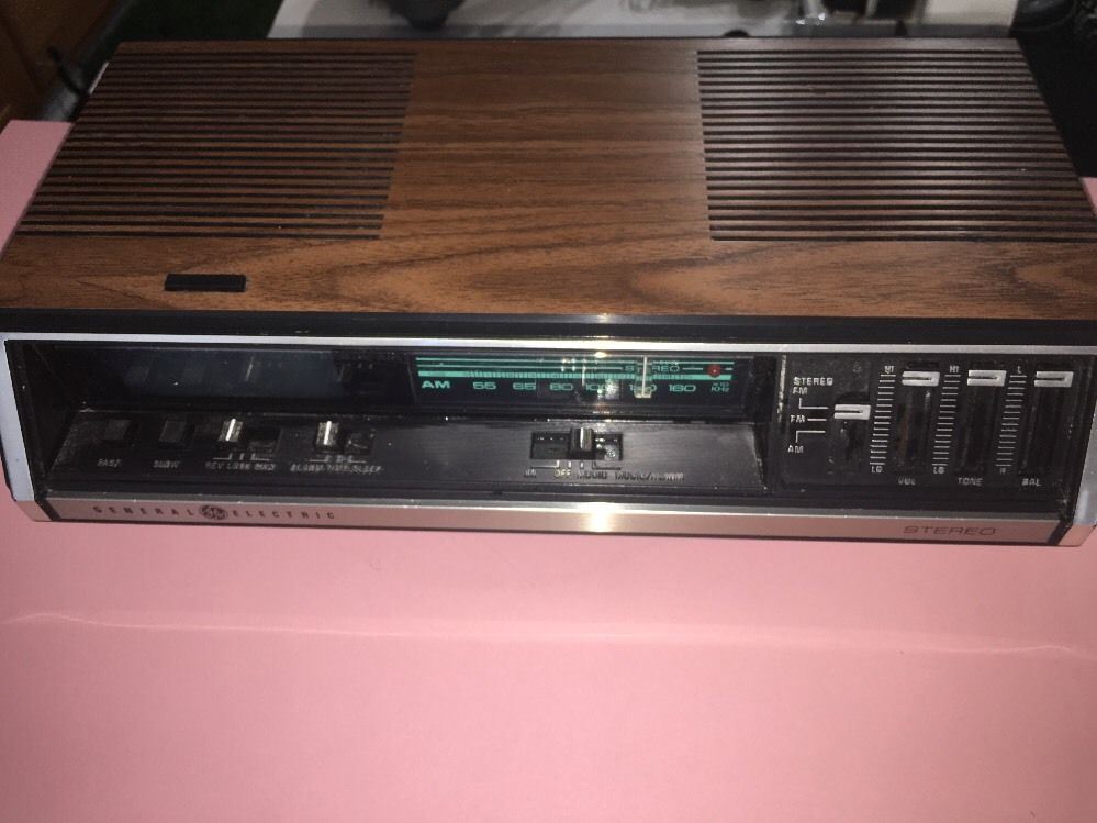 Ge General Electric Am Fm Stereo Blue Digital Dual Alarm Clock Radio 7 4695a Walmart Com