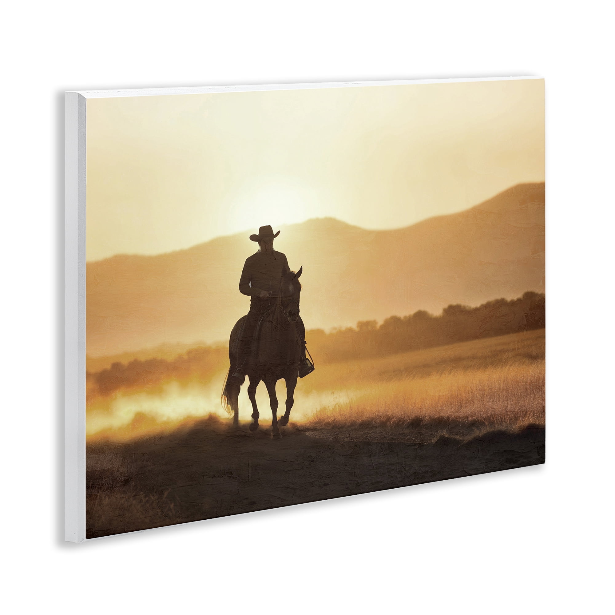 Stupell Industries Cowboy's Ride Home Wall Plaque Art, design by Kim Allen