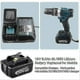 thumbnail image 4 of For Makita 18v Battery 6.0 Ah Lxt Li-ion Bl1850b Bl1830b Bl1860b Cordless 2025, 4 of 5