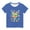Blue, variant on Utoimkio Kids Boys Girls Cute Print Tees Short Sleeve Crewneck T Shirts Summer Casual Tops for Boys Girls 3-14 Years