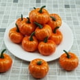 thumbnail image 6 of Halloween Artificial Pumpkin Simulation Vegetable Home Office Hotel Decor Fake Foam Pumpkin, 6 of 6