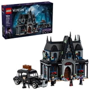 LEGO Wednesday Morticias Cottage Building Toy - Pretend Playset with Buildable Car for Kids, Ages 10+ - W/ Morticia, Lurch, Bianca, & Wednesday Addams Minidolls - Gift Idea for Girls & Boys - 76786