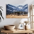 thumbnail image 3 of Elephant Stock Elks Of Rocky Mountains Wall Art - Horizontal Canvas Wall Art - Living Room Wall Decor - Nature Canvas - Brown And Blue Decor - 24" x 16", 3 of 8