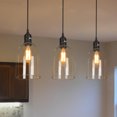 thumbnail image 2 of Modern Industrial Pendant Light Retro Loft Glass Lamp Shade Ceiling lights UK, 2 of 12