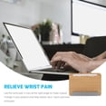 thumbnail image 5 of OUNONA 1Pc Home Use Khaki Laptop Desk Foldable Bed Study Table with Heat Isolation Cushion, 5 of 5