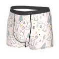 thumbnail image 5 of Goofa Rabbit Forest Printed Men's Boxer Briefs Underwear, Moisture-Wicking Underwear, Trunk,Soft and Breathable Cotton Underwear-XX-Large, 5 of 9