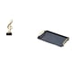 thumbnail image 1 of Centro de mesa con escultura de nota musical de resina, con bandeja rectangular decorativa para servir. Ideal para escritorio, chimenea, bar, pasteles, 1 of 8