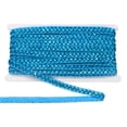 thumbnail image 1 of Unique Bargains 15 Yards 0.4 Inch Metallic Sequin Trim Sparkle Braid Sewing Ribbon, Blue, 1 of 3