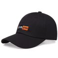 thumbnail image 2 of Fashion LOVE YOU Baseball Caps Four Seasons Outdoor Letter Embroidery Cotton Snapback Cap for Women Men Black Sun Dad Hats54-62cm Gao Jinjia LED, 2 of 2