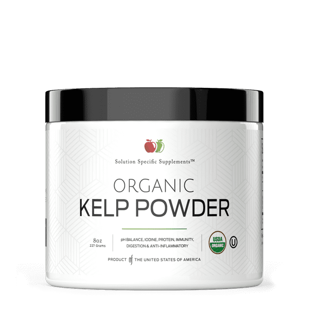 Organic Sea Kelp Powder Supplement Bulk Raw Kelp & Dry Seaweed Powder 8oz 75 Serving Thyroid