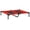 Red#3, variant on Dog Bed PawHut Elevated Portable Dog Cot Pet Bed with UV Protection Canopy Shade, 48 inch, Gray,Large Dog Bed