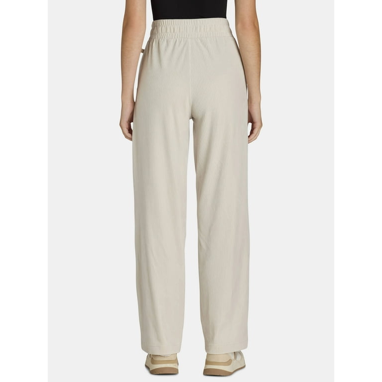 Avia Women's Lounge Velour Pants XS-XXXL Soft Ribbed Fabric