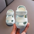 thumbnail image 2 of Summer Kids Sandals Soft Anti-Skid  EVA material Slippers Solid color Design Hole Baby Sandy Beach for BoysGirls Children Shoes, 2 of 6
