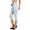 Light Blue, variant on Women's Jeans Skinny Capri 7/8 Length Mid Rise Stretch Slim Fit Front Back Pockets Dark Light Blue Washed Casual Cropped Pants, Pants for Women Jeans Light Blue M