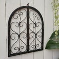 thumbnail image 2 of Iron Arched Window Frame Wall Art Vintage Hanging Ornament Home Garden Decors, 2 of 20