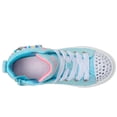 thumbnail image 2 of Zapatilla Skechers Twinkle Sparks-Charm Bestie para niñas, color azul claro, 2 of 7