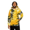 thumbnail image 3 of G-Style USA Men's Sweatshirt Mineral Wash Tie Dye Pullover Hoodie, Up To 2X, 3 of 6