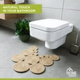 thumbnail image 4 of Alfombra de baño Home Turko Boho de yute, lavable, 60 x 40 cm, baño, 4 of 6