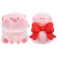 thumbnail image 4 of Piggy Bank Money Coin Bank Money Saving Box Pig Shaped Piggy Bank Adorable Table Decor, 4 of 7