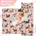 thumbnail image 4 of Dogs with Pioneer Flower Toddler Nap Mats for Kids Preschool,Sleeping Mat Bag or Kids,Toddler Sleeping Bag,Toddler Nap Mat or Daycare, 4 of 6