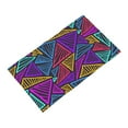 thumbnail image 2 of ZNDUO Modern Triangle Texture Abstract Pattern Bath Towel, Microfiber Shower Towels, 27.5×16 in, 2 of 7