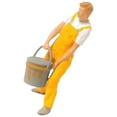 thumbnail image 1 of serony 1:87 Miniature People Figurines for Scene Layout Accessories Yellow, 1 of 9