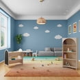 thumbnail image 7 of House of Happy Arched Bookshelf, Natural for Kids Classroom, Kids Playroom or Kids Bedroom, 7 of 7