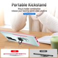 thumbnail image 6 of Full Body Protective Phone Case for Galaxy S22 Ultra Case 5G, Heavy Duty Shockproof Cover Samsung Galaxy S22 Ultra Case [Dual Layer][Hard PC Back],Built in Finger Ring Stable Magnetic Ring Kickstand, 6 of 8