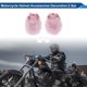 thumbnail image 2 of Accesorios para Casco de Motocicleta Decoración Conejo Pequeño con Orejas Caídas y Lazo para Cascos de Motocicleta Bicicleta Esquí Rosa Felpa Sticker 2 Set, 2 of 6