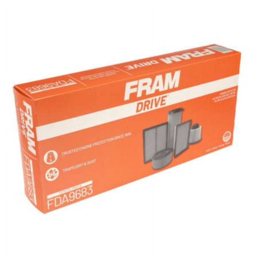 FRAM Drive Engine Air Filter: Standard, Meets or Exceeds Manufacturer Specifications