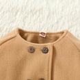 thumbnail image 5 of Younger Tree Toddler Baby Girl Coats Kid Winter Long Sleeve Cloak Jacket Outwear Clothes,Size 0-3T, 5 of 8