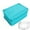 Sky Blue #0, variant on Foldable Shoe Storage Bag | Portable Travel Organizer with Hand Carry Handle | 30x21x11.5cm Polyester Shoe Box for Suitcases & Home Storage