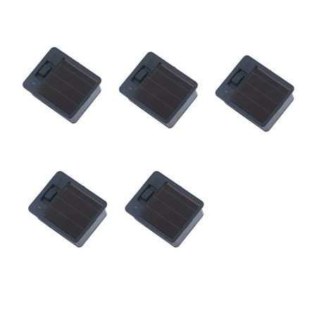 

5Pcs Container Case Top Led Solar Lamp Replacement Parts Accessories Easy Install Hanging Lantern Square Battery Box